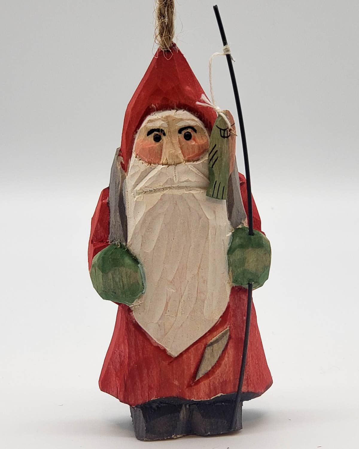 Friends of Santa Vintage Christmas Ornament - Image 2