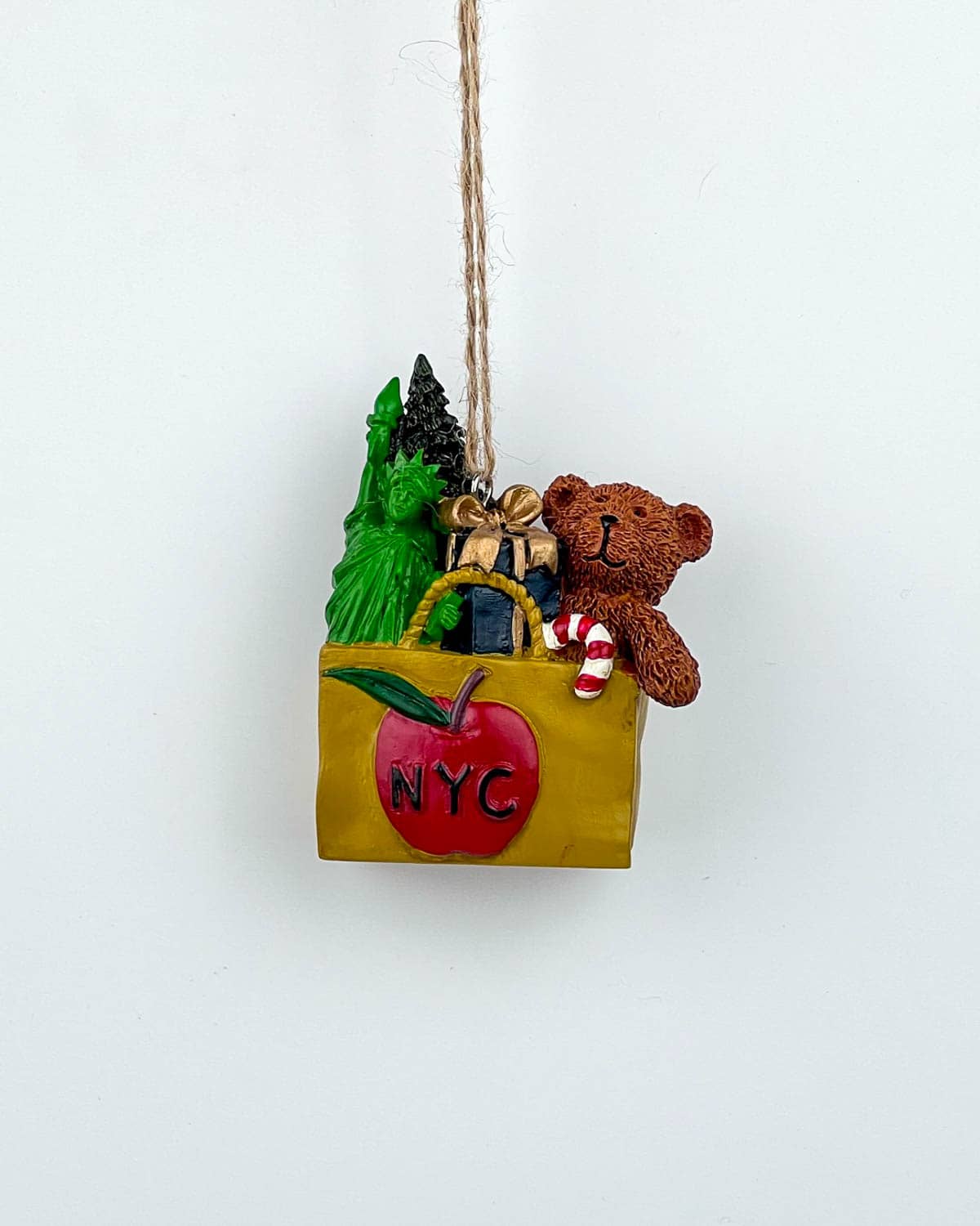 NYC Shopping Bag Christmas Ornament