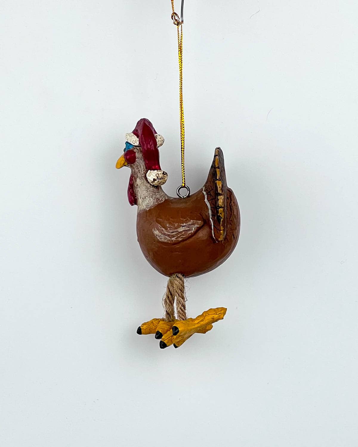Dangling Leg Turkey Christmas Ornament - Image 3