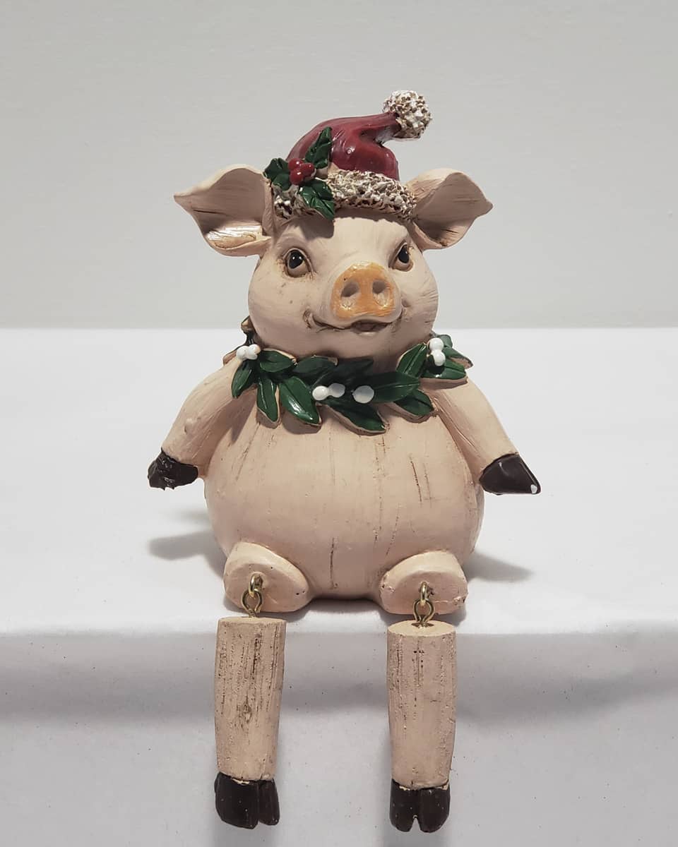 Dangling Farmhouse Animal Christmas Decoration