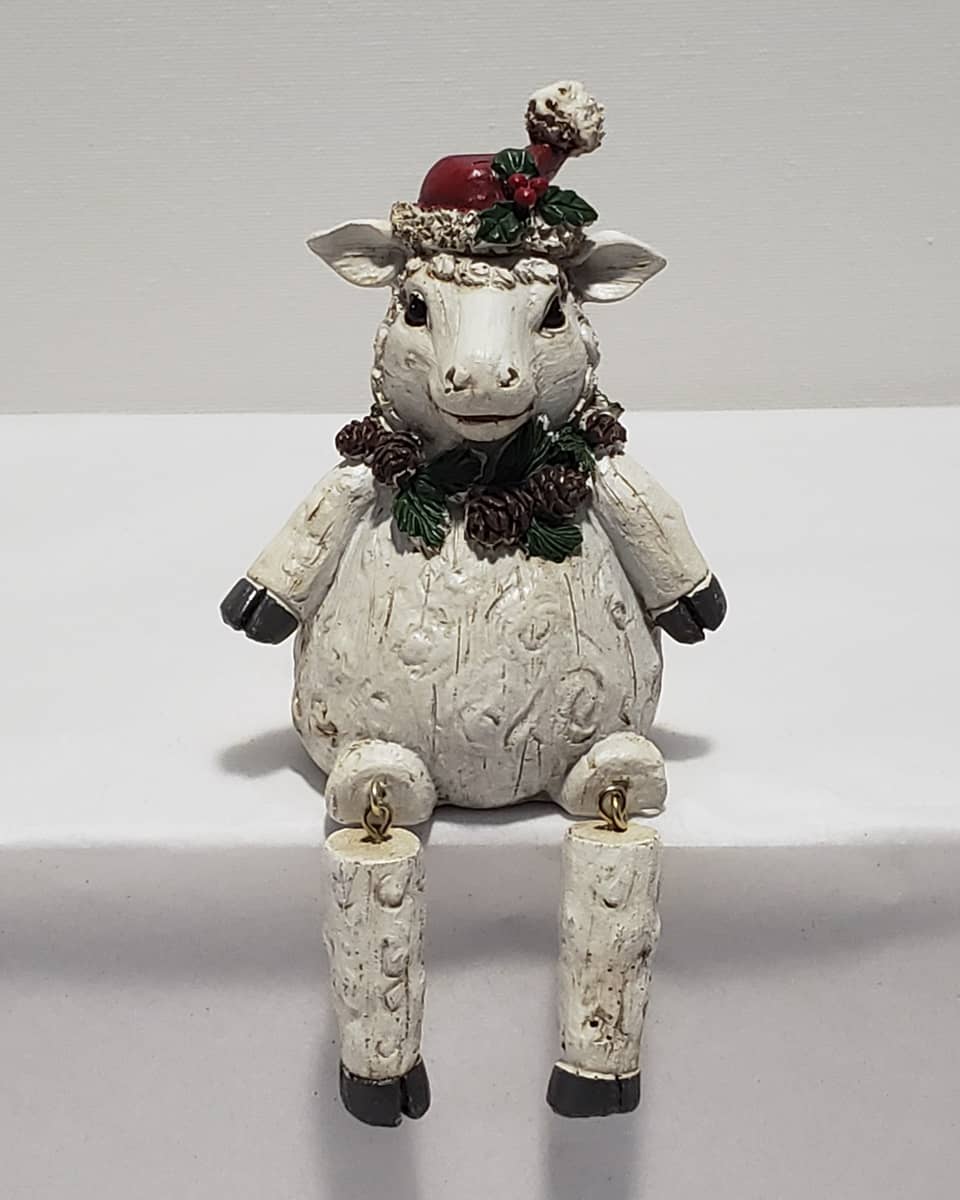 Dangling Farmhouse Animal Christmas Decoration