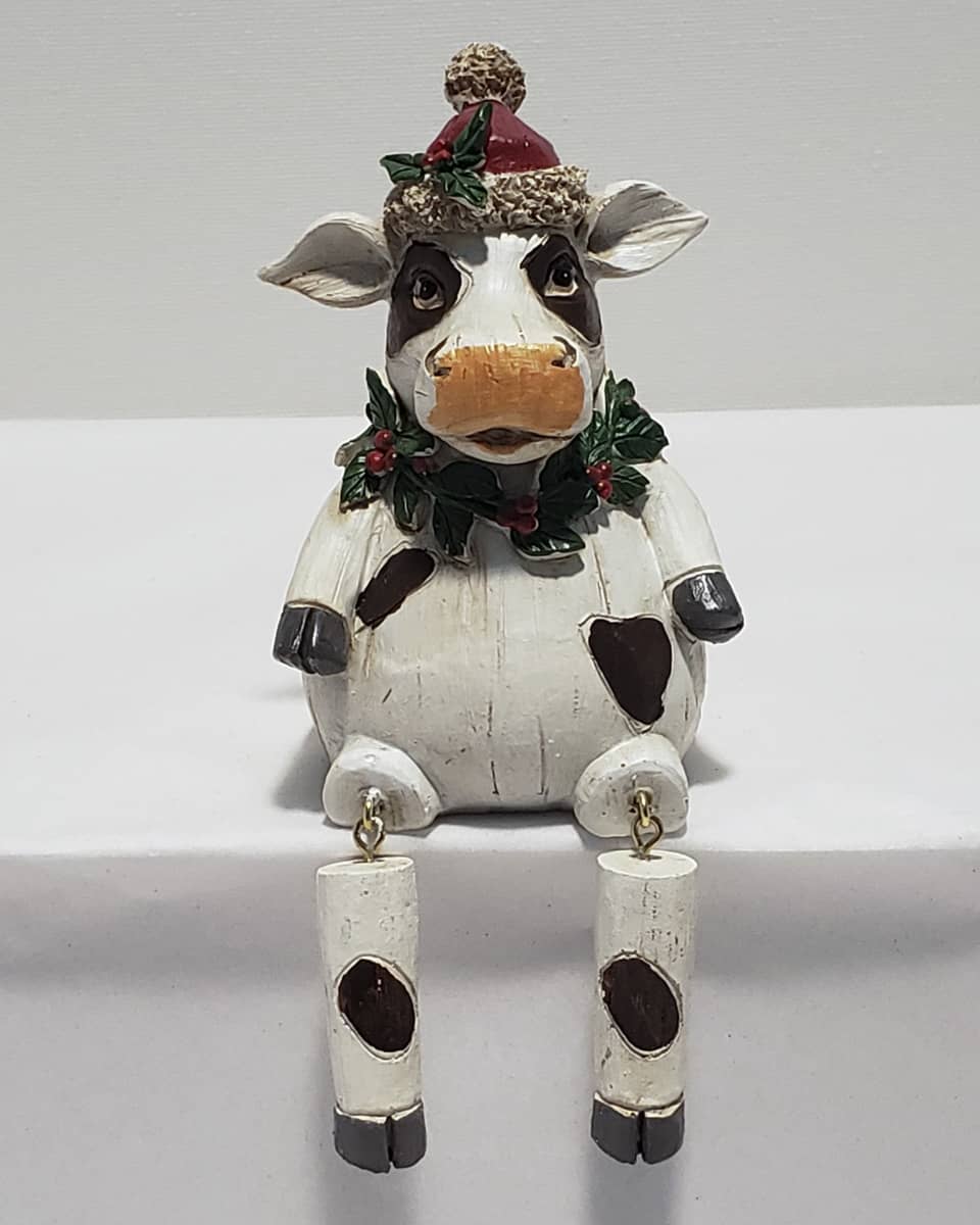 Dangling Farmhouse Animal Christmas Decoration