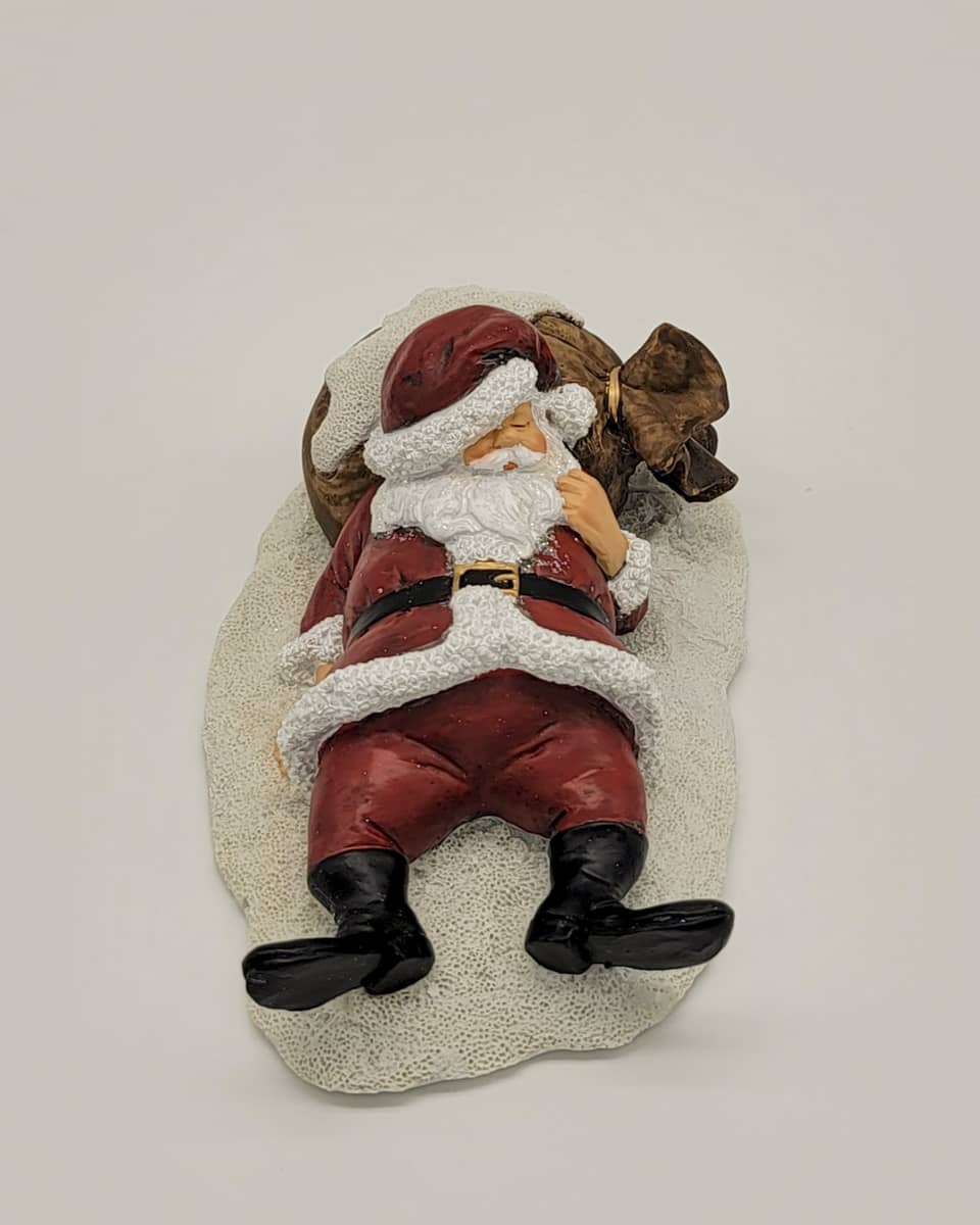 Sleeping Santa Christmas Decoration