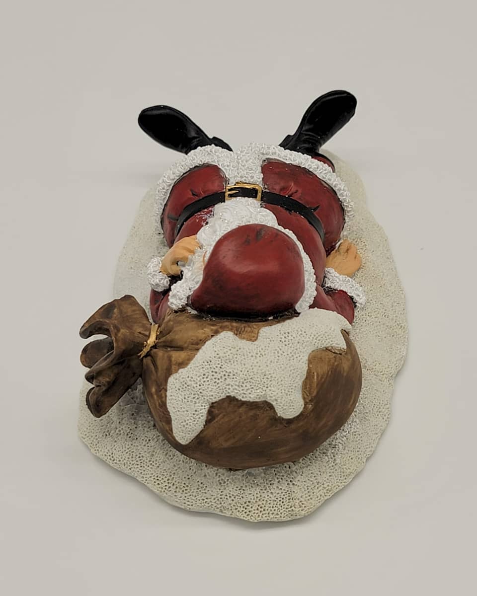 Sleeping Santa Christmas Decoration - Image 4