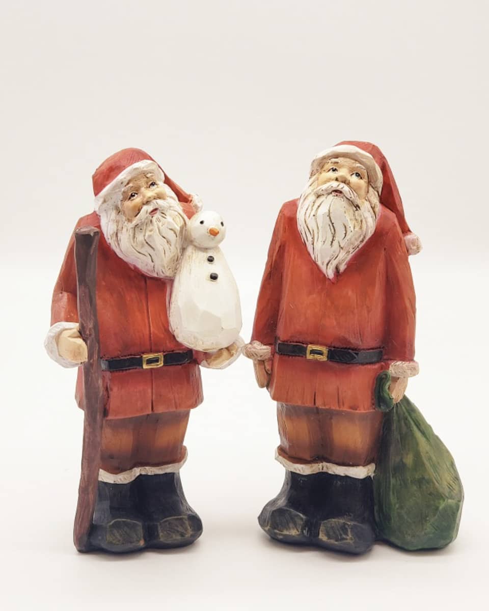 Standing Santa Christmas Ornament