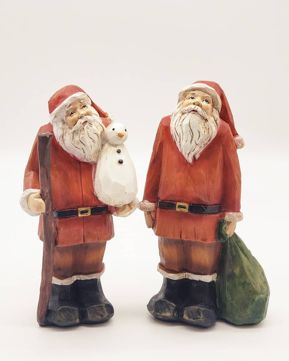 Standing Santa Christmas Ornament - Image 2
