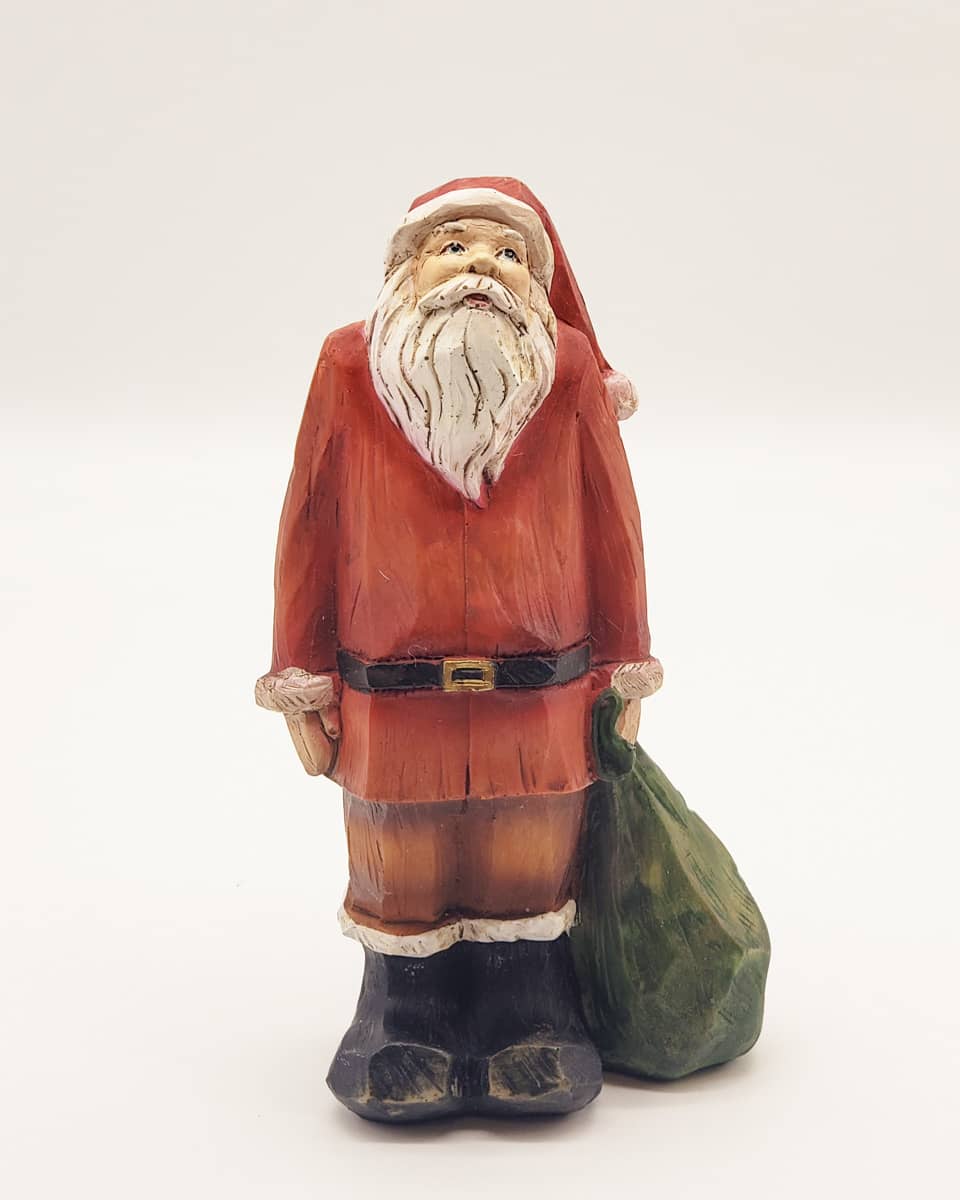 Standing Santa Christmas Ornament - Image 3