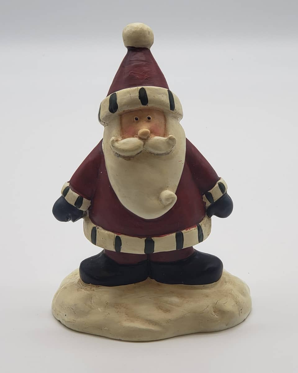 Santa From The 70s- Vintage Style Santa Christmas Decoration