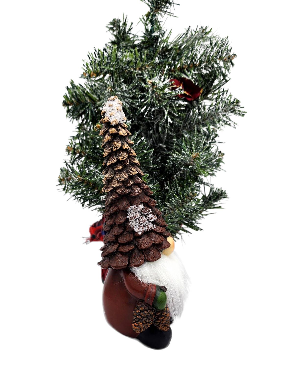 Vintage Head Christmas Gnome Decor - Image 6