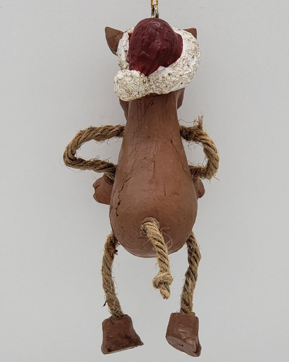 Wooly Rhino Christmas Ornament - Image 3