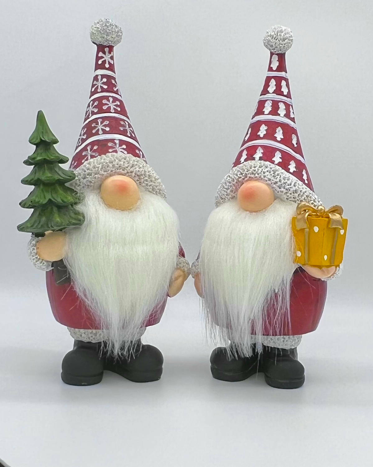 Christmas Gnome decor with A Santa hat!