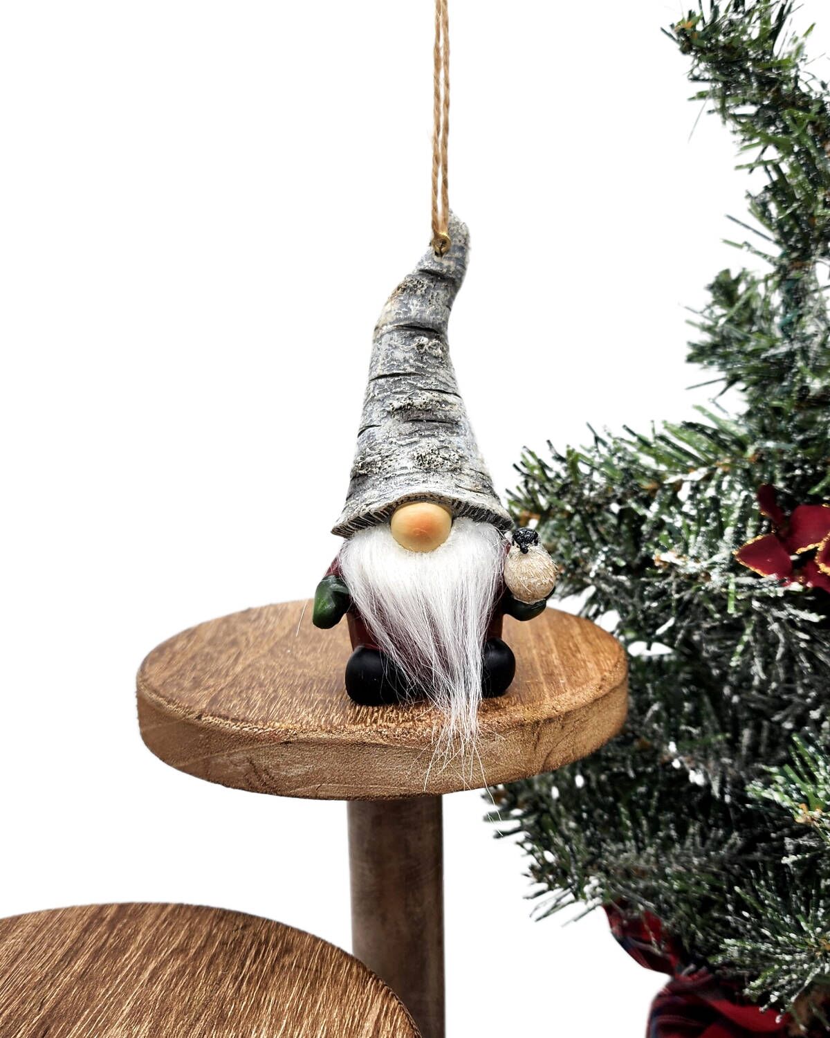 Lucky Woodland Gnome Ornament - MY VINTAGE NJ
